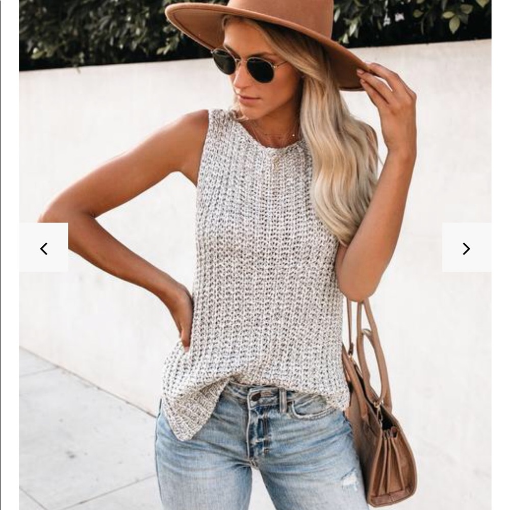 Vici sleeveless sweater